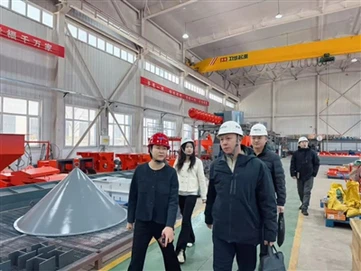 Provincijos tyrimų komanda{0}}nuodugniai lanko Hongrui technologiją, siekdama...